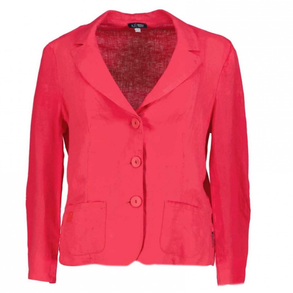 Talbots Nantucket Red Blazer size 4  3 button EUC ❤️